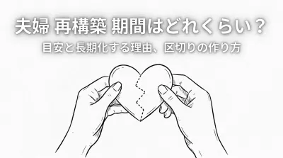 夫婦 再構築 期間はどれくらい？目安と長期化する理由、区切りの作り方