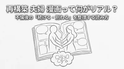 再構築 夫婦 漫画って何がリアル？不倫後の「続ける・別れる」を整理する読み方