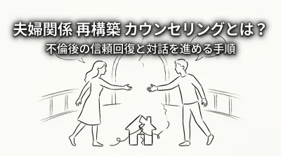 夫婦関係 再構築 カウンセリングとは？不倫後の信頼回復と対話を進める手順