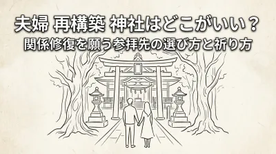 夫婦 再構築 神社はどこがいい？関係修復を願う参拝先の選び方と祈り方