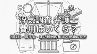 浮気調査 弁護士 費用はいくら？相談料・着手金・成功報酬の相場と総額の見方