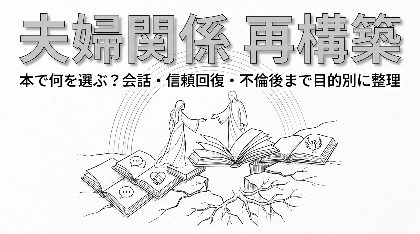 夫婦関係 再構築 本で何を選ぶ?会話・信頼回復・不倫後まで目的別に整理
