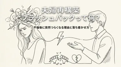 夫婦 再構築 フラッシュバックって何？不倫後に突然つらくなる理由と落ち着かせ方
