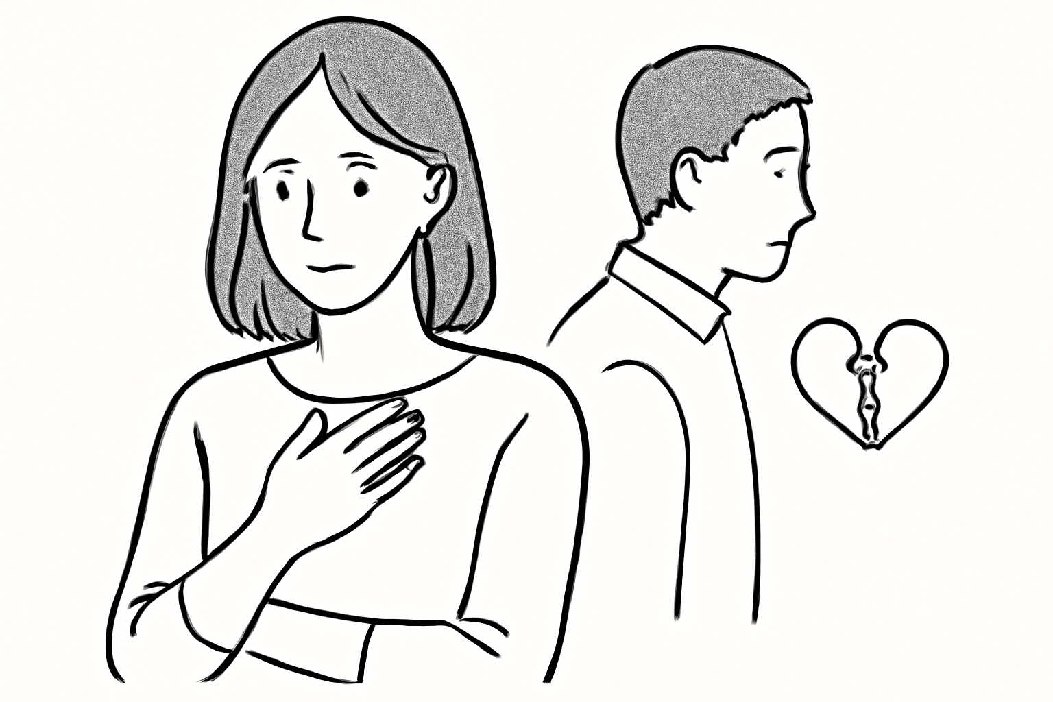 女性の結論ライン: 体よりも気持ちと隠しごとが重くなりやすい