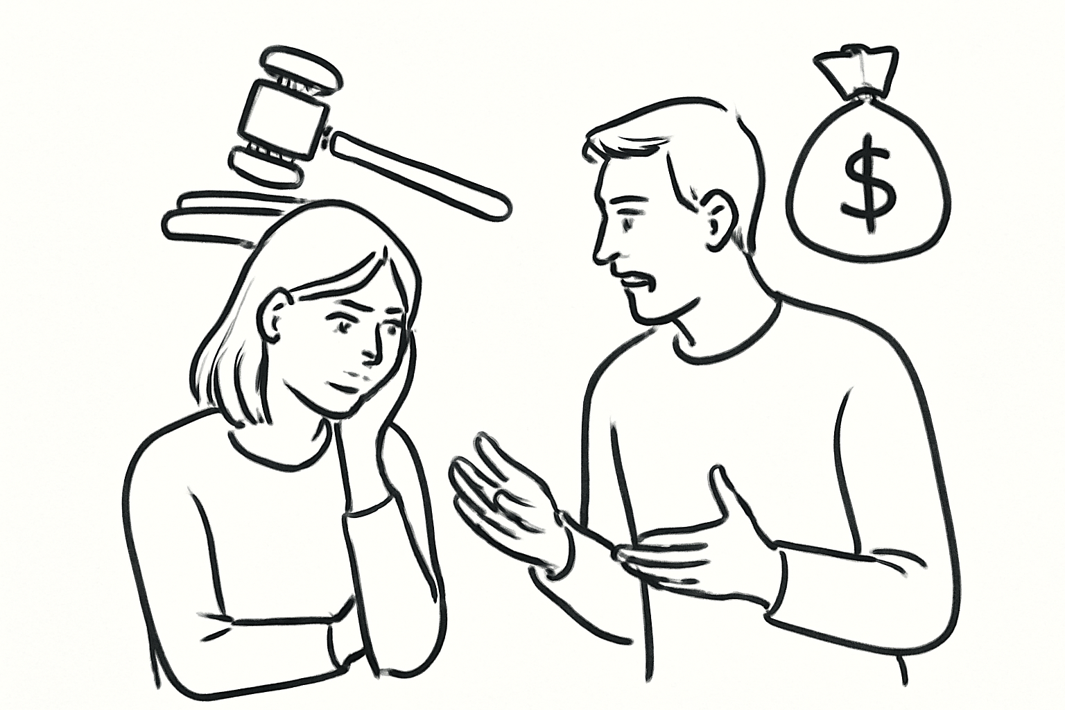 カップルの浮気と慰謝料の結論