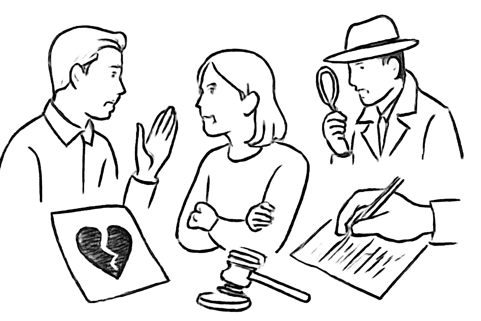 離婚と慰謝料を見据えるなら探偵は「証拠の設計」で選ぶ