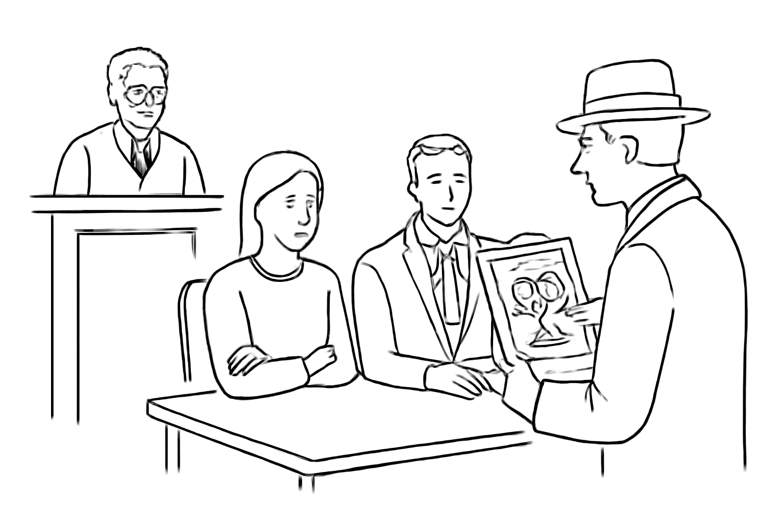 裁判中に探偵を入れる結論